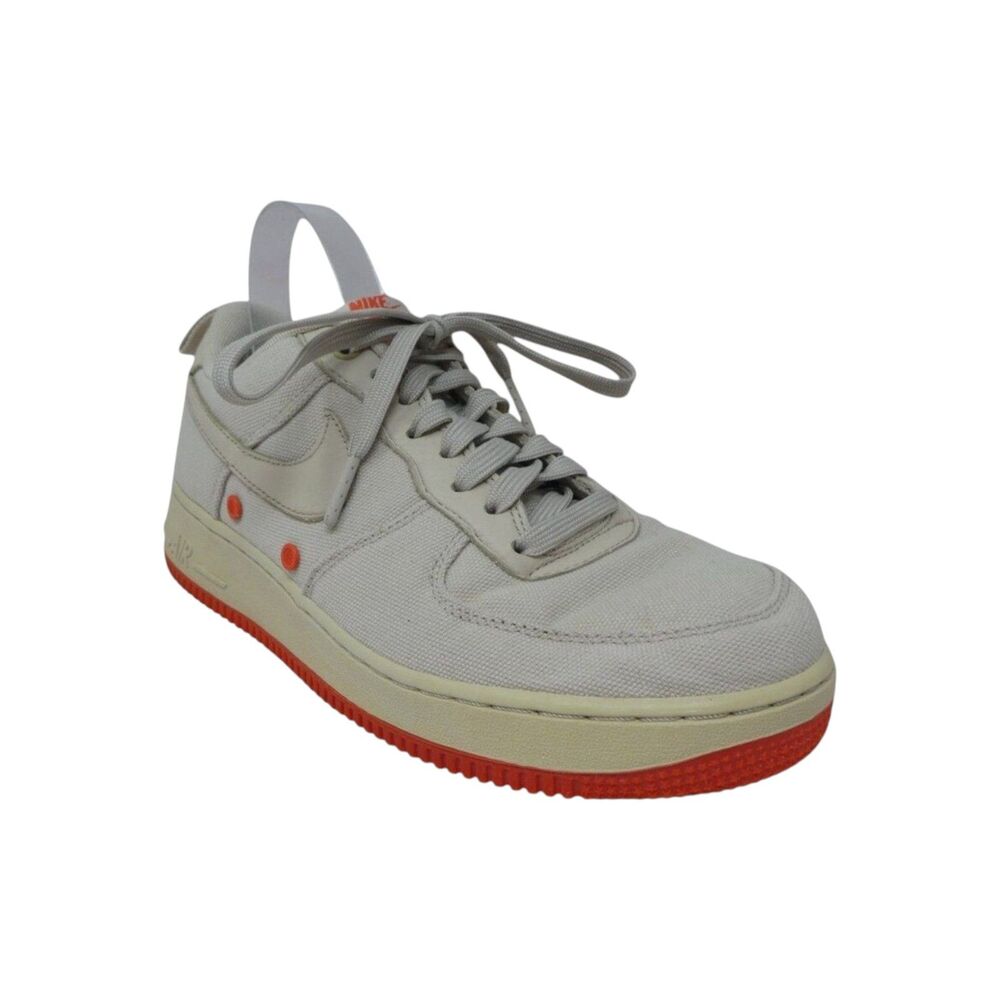 Nike Air Force 1 Low Canvas Desert Sand Sneakers Mens 8